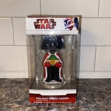 2009* Funko*Star Wars Holiday Darth Vader Bobble Head—NIB