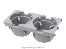BMW E46 (1999-2006) Cup Holder in Center Console (Gray) GENUINE