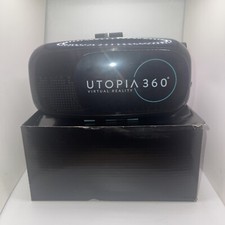 Utopia 360 VR Headset with Wireless Bluetooth Controller - iPhone  Android