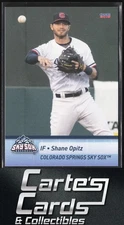 Shane Opitz 2018 Choice Colorado Springs Sky Sox #18 Colorado Springs Sky Sox