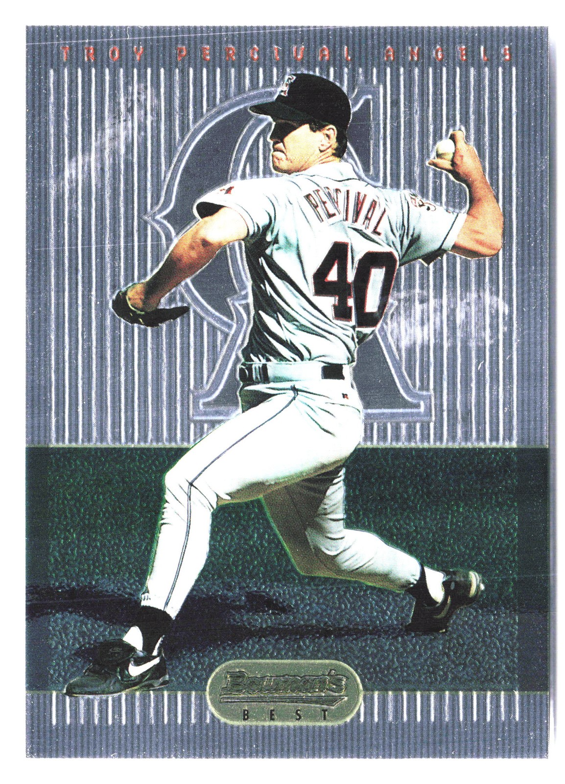 Troy Percival ROOKIE 1995 Bowman's Best #52 California Angels RC