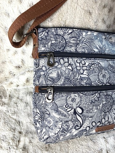 SAKROOTS Women's Crossbody Bag Artist Circle Navy Spirit Desert Purse Travel - Picture 4 of 13