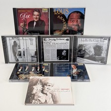 Jazz 8 CD Music Collection Doc Severinsen Louis Armstrong Heritage Sidney Bechet