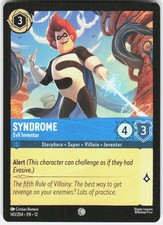Syndrome Evil Inventor 143/204 Wilds Unknown Disney Lorcana