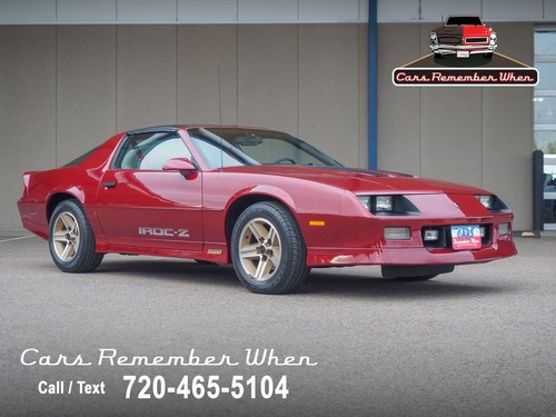1987 Chevrolet Camaro Z28 Low 19K Miles | TPI V8 | Overdrive Automatic