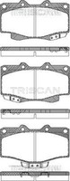 Bremsbelagsatz Scheibenbremse Triscan 8110 13178 FüR Toyota VW Taro 4X4 Land 5 6