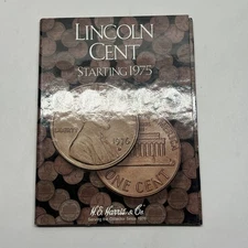 HE Harris Lincoln Cent Starting 1975 Coin Album