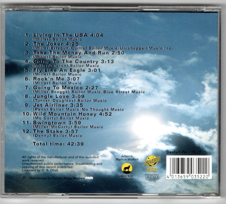 CD The Steve Miller Band, Compilation mit allen Hits - Bild 2 von 3