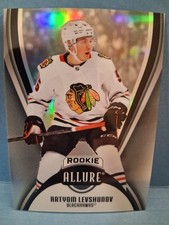 2025-26 UD Allure Hockey - Artyom Levshunov #140 - Black Rainbow Parallel - RC