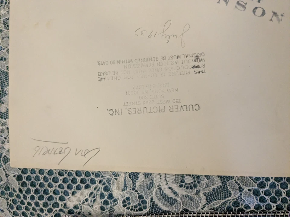 Lou Gehrig RARE 1937 Photo Applies Lipstick For Hollywood Screen Test Yankees - Image 4 of 4