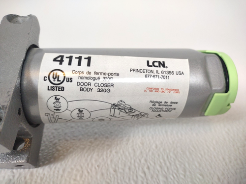 LCN 4010 Series 4111 Left Hand LH Commercial Heavy Duty Door Closer Body 320G - Picture 3 of 7