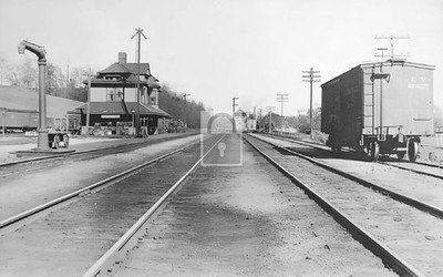 Railroad Train Station Depot Rochester Junction New York NY - Reprint