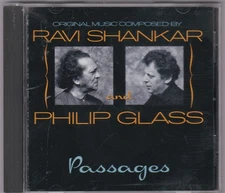 Ravi Shankar And Philip Glass - Passages - Used CD