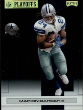 2007 Playoff NFL Playoffs Gold Metalized #27 Marion Barber /149 - FB