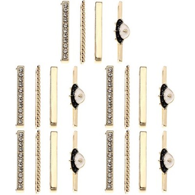 20 PCs Watch Band Watch Charms Decorative Loops Ringe kompatibel für Uhrenbänder