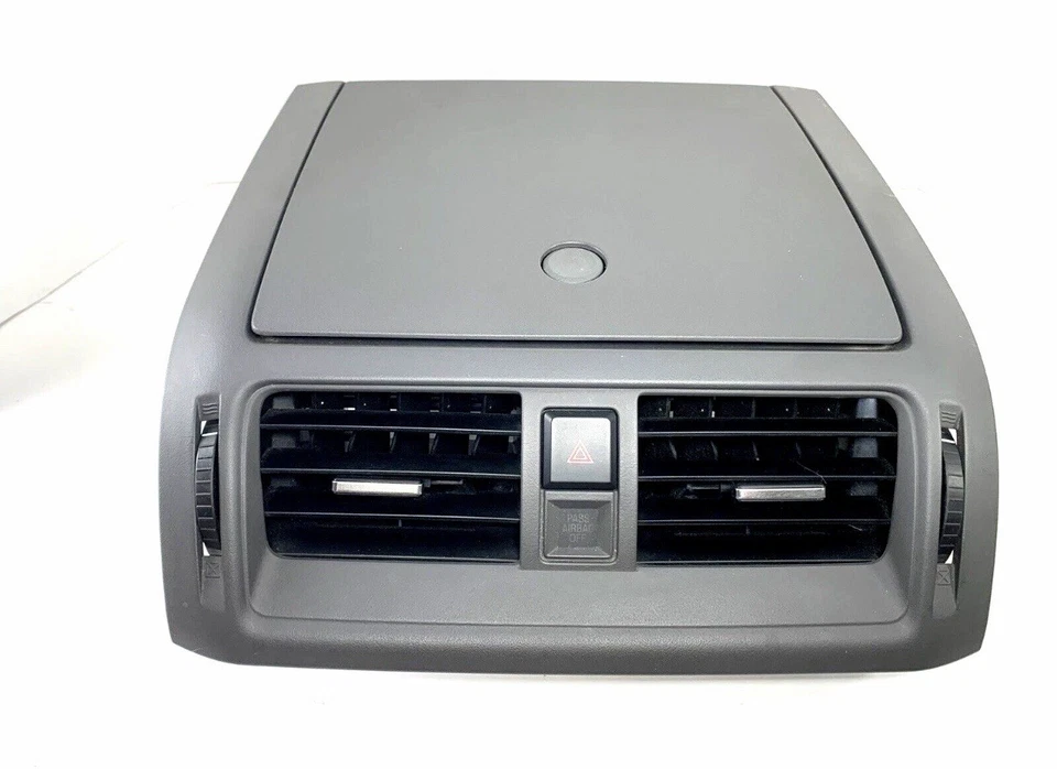 Ford Fusion Milan 2010-2012 tablero superior central bisel almacenamiento ventilación cubby gris OEM Foto 2 de 4