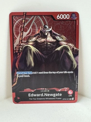 Edward.Newgate OP02-001 Special Goods Set Former Four Emperors Promo SEALED