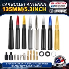 5.3" Bullet Antenna 50 Caliber Universal Brand New For GMC Jeep Toyota Chevrolet