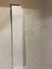 Wyndham Collection WCFQCRSSWQ 21-1/4" x 3" Sidesplash - White Quartz