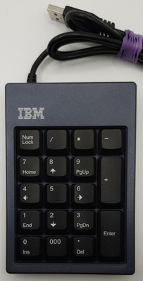IBM Power Ring Numeric Keypad KUH0105 USB FRU 24P0377 Portable Numpad