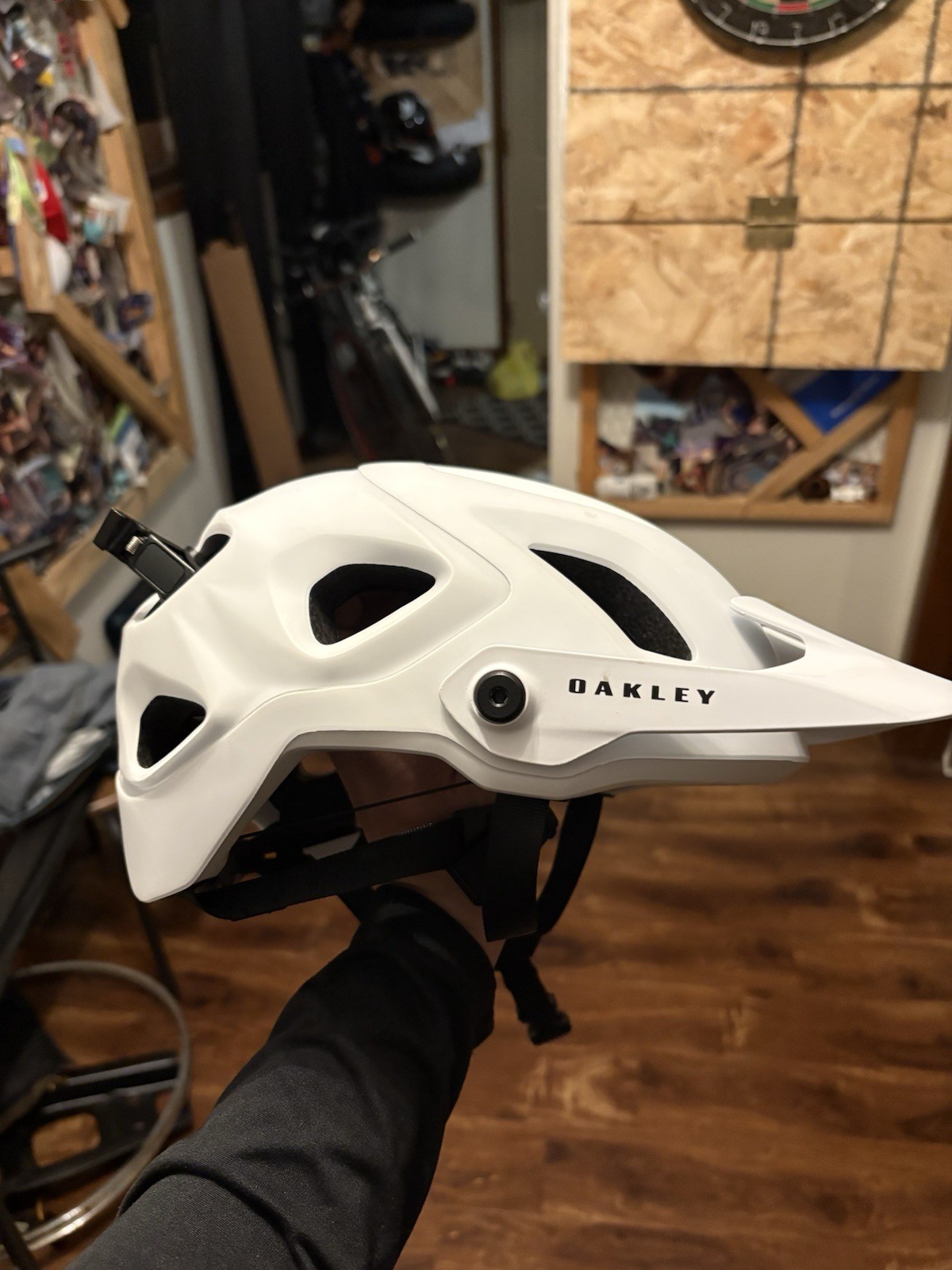 Casco de ciclismo Oakley DRT5 blanco PEQUEÑO carcasa de policarbonato TX1 X-STATIC BOA