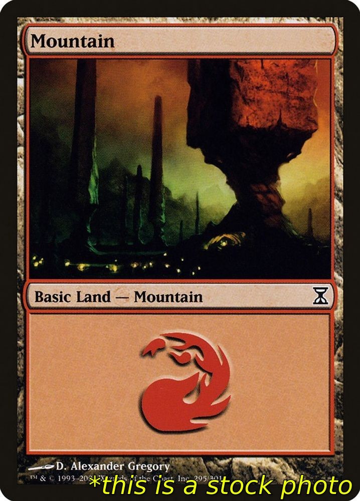 Magic Mountain Time Spiral 295 Moderately Played