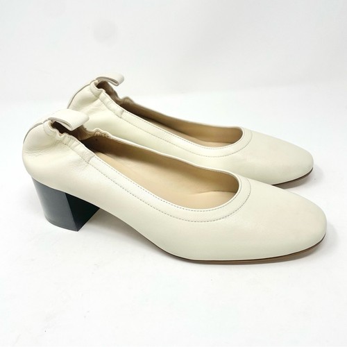 NUEVO Tacón Everlane The Day en Cuero Italiano Hueso Blanco Para Mujer Talla 8, $175 - Imagen 9 de 13