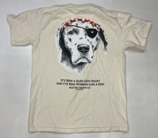 Sea Dog I've Been Working Like A Dog Beaufort Trading Co T-shirt Men Medium