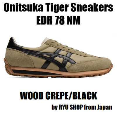 Onitsuka Tiger Sneaker EDR 78 NM 1183C472.200 WOOD CREPE / BLACK