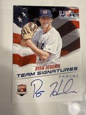 RYAN HENDRIX 2015 Panini USA Baseball Box Set AUTO #'d/399