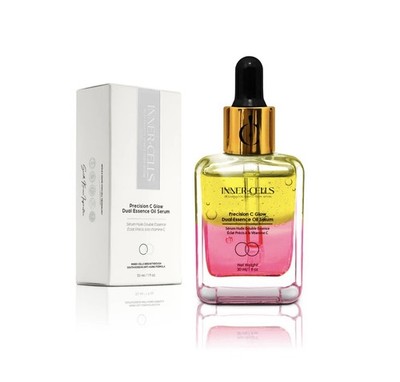 INNER-CELLS luxurious skincare Precision C Glow Dual Essence Oil Serum 30ml 