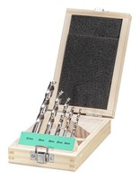 Fortis Holzspiralbohrer Satz Hss 5-Teilig 4,5,6,8,10 Mm