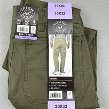 Colorado Clothing Men's Utility Work Pants Relaxed Twill Green Size 30x32 NWT