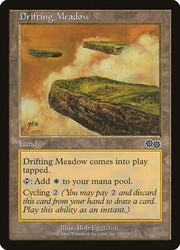Drifting Meadow (320) Urza's Saga - MTG Common Land
