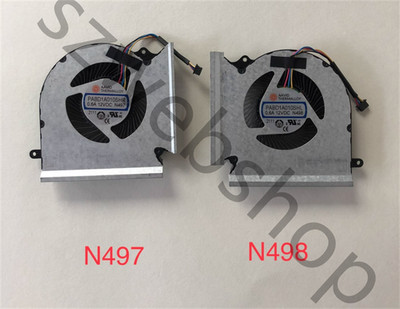 New MSI Raider GE67HX Vector GP66HX 12UGS 12UHS MS-1545 CPU GPU Cooling Fan 12V