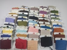 DMC Embroidery Floss Thread Lot of 50 Partial/Full Carded Skeins