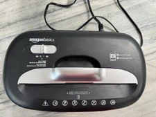 FOR PARTS Amazon Basics Cross Cut Paper & Credit Card Shredder 12 Sheet