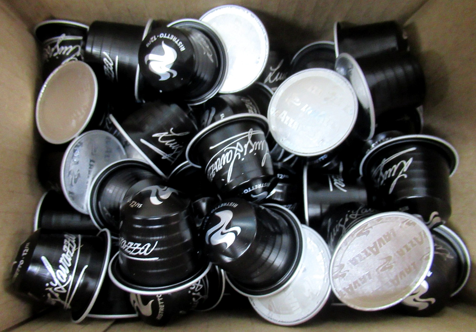 Lavazza Espresso Maestro Ristretto Coffee Caps, 50ct, ExtraDark Roast LOOSE BULK