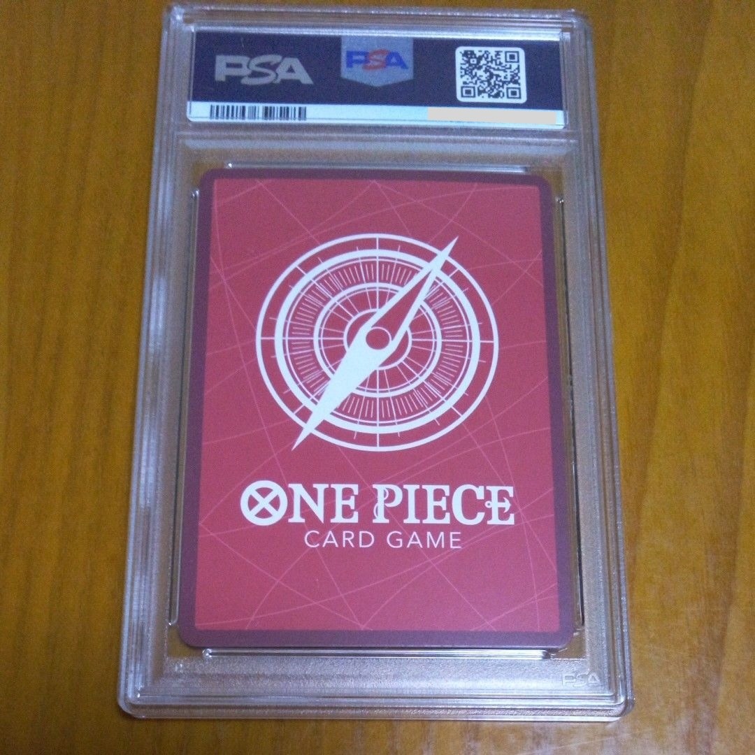PSA 9 Monkey. D. Luffy EB02-010 Los Angeles Dodgers x ONE