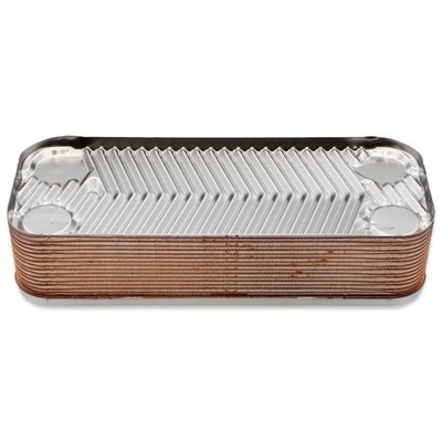 Ariston E-Combi Evo Secondary Heat Exchanger Static Caravan Boiler Plate 65104