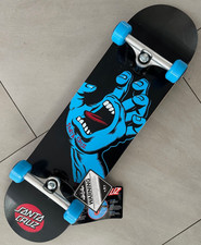 SANTA CRUZ Screaming Hand Complete Skateboard, 8" X 31.25"  SLIMEBALL WHEELS 95a