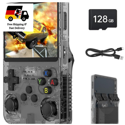 Retro Handheld Spielkonsole 3,5 Zoll IPS 128 GB Linux Emulator 3