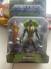 Masters of the Universe Vs Snakemen Venom-Spitting Khan 2003 Figure NEW Kobra