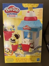 Play-Doh Kitchen Creations Popcorn Party Play Set W/6 Cups  Brand New!
