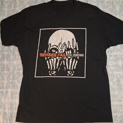 Official SENSES FAIL ''Quince Anos Tour'' 2016 Still Searching Size Large T Shirt