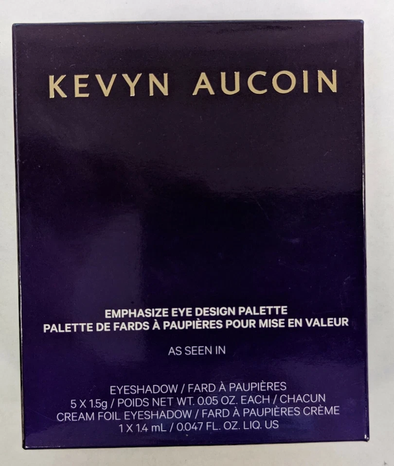 KEVYN AUCOIN EMPHASIZE EYE DESIGN PALETTE SHADE: AS SEEN IN #80074 *NIB* - Image 2 of 3