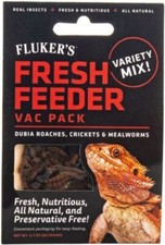 Fluker's Fresh Feeder Vac Pack Variety Mix - 0.7 oz