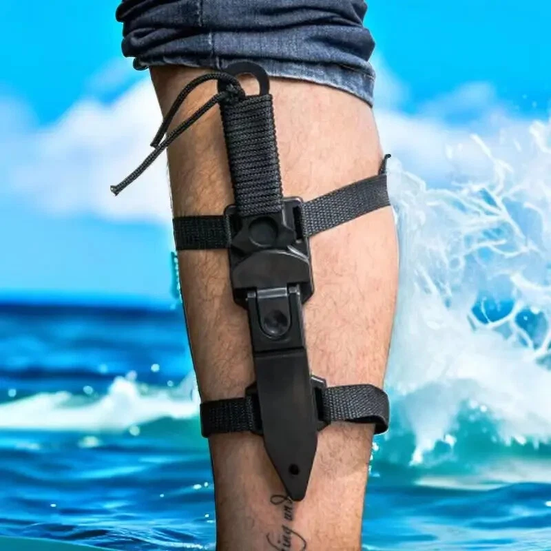 Scuba Diving Hunting Camping Fishing Stainless Steel Dive Knife Snorkeling Spear - image 3 of 4