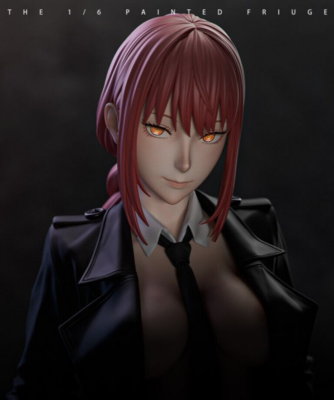 YYGK Studio Chainsaw Man Makima Resin Model 1/6 Scale Two Body