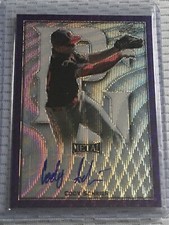 CODY SCHRIER 2020 Leaf Perfect Game METAL PURPLE WAVE AUTOGRAPH #5/8 UCLA BRUINS